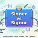 Signer vs Signor: Meaning, Differences & Correct Usage