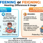 Feening or Feigning: Meaning, Differences & Usage