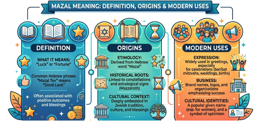 Mazal Meaning: Definition, Origins & Modern Uses
