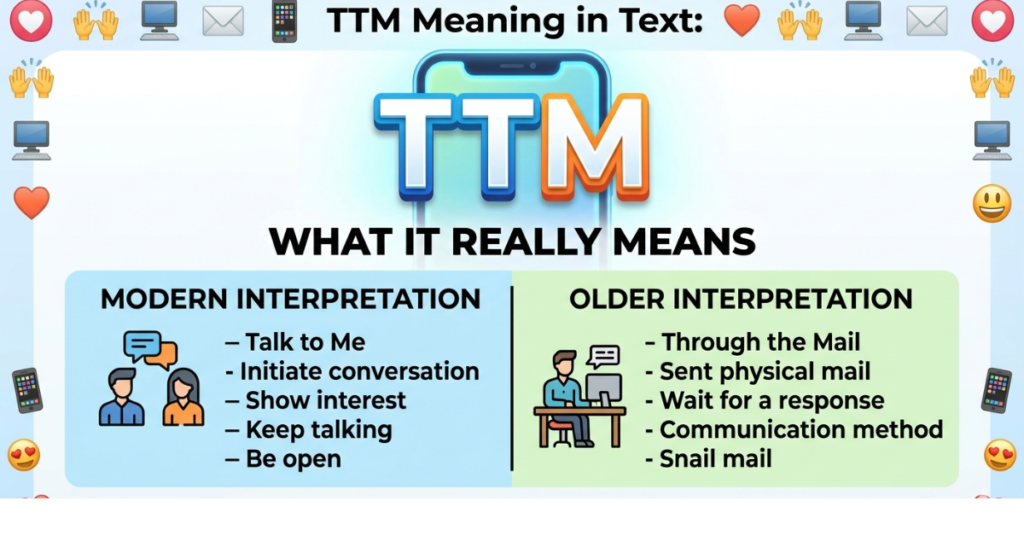 TTM Meaning in Text: What It Really Means