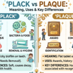 Plack vs Plaque: Meaning, Uses & Key Differences