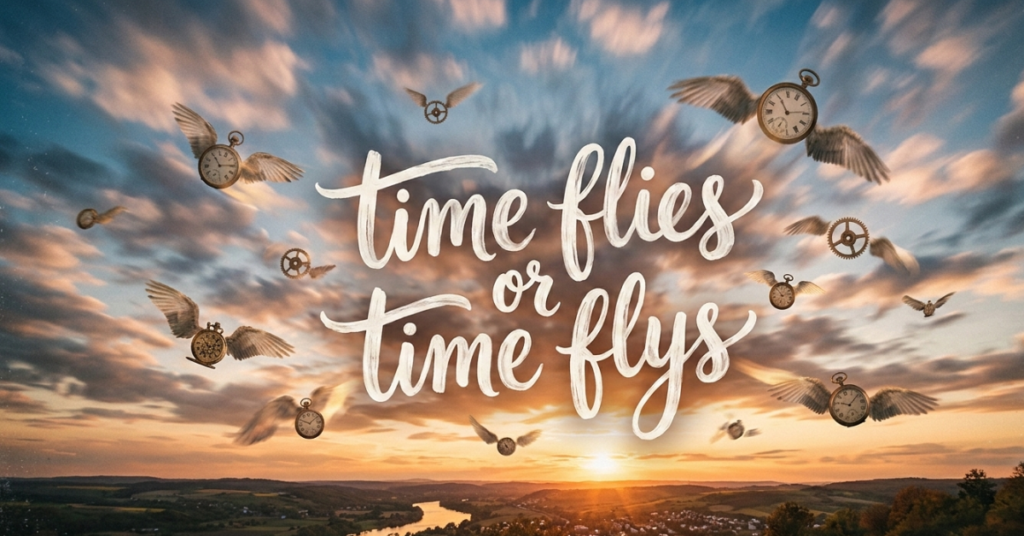 Time Flies or Time Flys? The Correct Grammar Explained