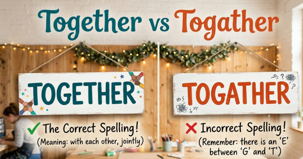 Together vs Togather: Which Spelling Is Correct?