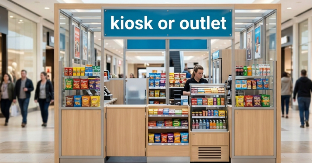 Kiosk or Outlet: What’s the Difference?