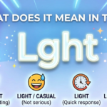 LGHT Meaning in Text: What Does LGHT Mean?