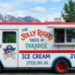 The Jolly Rogers Taste of Paradise Ice Cream Truck Sterling AK