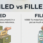 Filed vs Filled: What’s the Difference and When to Use Each?